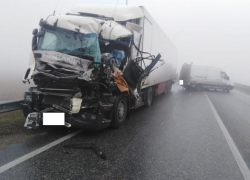 На Ставрополье  из-за сильного тумана столкнулись семь машин