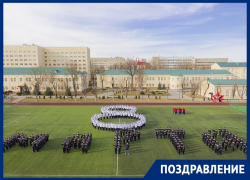 Ставропольские кадеты организовали необычный флешмобом в честь праздника