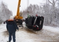 В перевернувшейся "двенадцатой" на Ставрополье есть пострадавшие