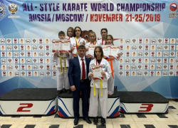 Каратисты из Железноводска привезли 14 наград с чемпионата мира