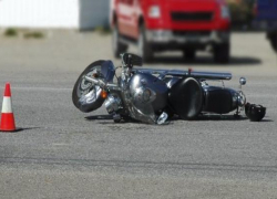 Мотоцикл и «ВАЗ» столкнулись на Ставрополье