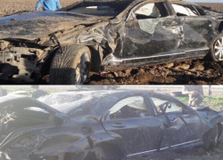 Лопнувшее на скорости 240км/ч колесо привело к аварии около Ставрополя