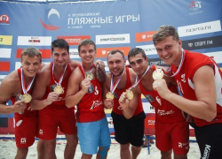 Первыми чемпионами в истории Всероссийских пляжных игр стали ставропольские гандболисты