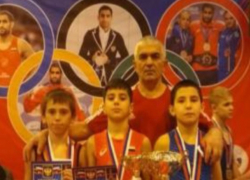 Юные спортсмены из Пятигорска стали призерами Рождественского турнира по греко-римской борьбе