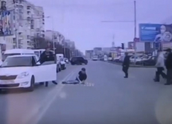 Избиение пешехода на «зебре» в Ставрополе попало на видео
