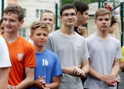 В одном из дворов Ставрополя прошла спортивная акция 