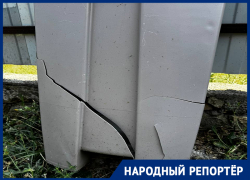 Лютый коммунальщик жестоко разделался с мусорным баком в Ставрополе