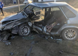 В жуткой аварии погиб водитель из Ставрополя