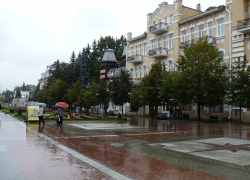 На Кисловодск обрушился сильный ливень