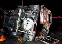 На Ставрополье скорая столкнулась с мотоциклом. Погибли трое