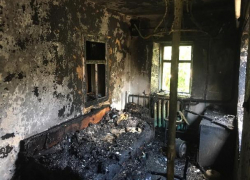 На Ставрополье в пожаре пострадал ребенок