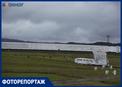 Сразу два радиотелескопа попали в объектив фотокорреспондента «Блокнота Ставрополь»