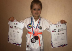 Пятилетняя ставропольчанка завоевала серебро и золото в соревнованиях по тхэквондо