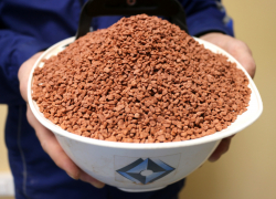 «ЕвроХим» получил первый гранулированный хлористый калий