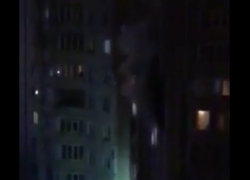 Многоэтажный дом горел в юго-западном районе Ставрополя