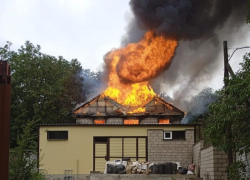 В Предгорном округе огонь уничтожил 225 квадратов жилой площади