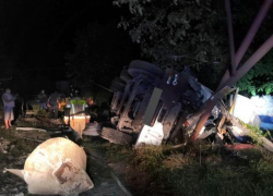 На Ставрополье большегруз врезался в газопроводную трубу