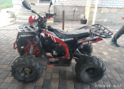 В Ставрополе на квадроцикле перевернулся ребенок 