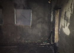 Вблизи Ставрополя произошел пожар