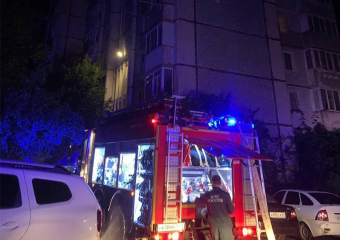Одиннадцать детей было эвакуировано во время ночного пожара в Кисловодске