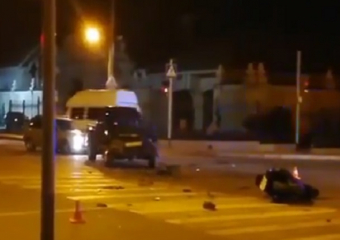 Мотоциклиста увезла «скорая» после серьезного ДТП под Ставрополем 