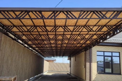 Навесы, козырьки любой сложности. «Строй Сбыт Снаб» - 