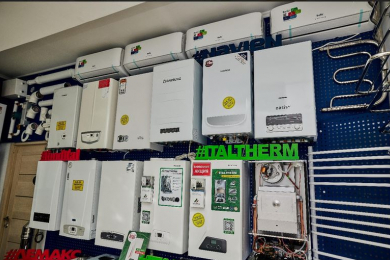 Газовые  котлы и водонагреватели в магазине «Гефест тепло»