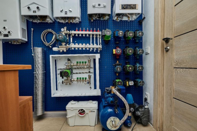 Монтаж  газового-отопительного оборудования и систем отопления. - 