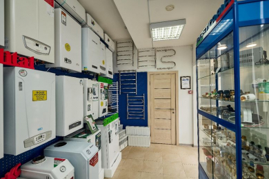 Счётчики газа и воды в магазине «Гефест тепло» - 