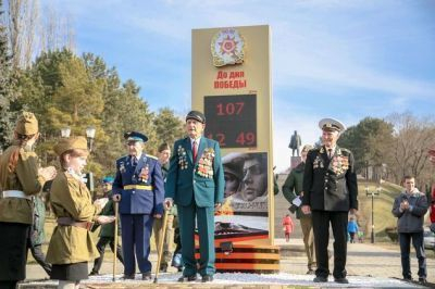 В Пятигорске начнут считать секунды до Дня Победы
