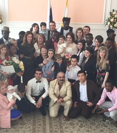 В Ставрополе состоялась африканская свадьба