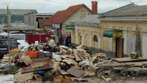 В центре Пятигорска устроили многолетнюю свалку