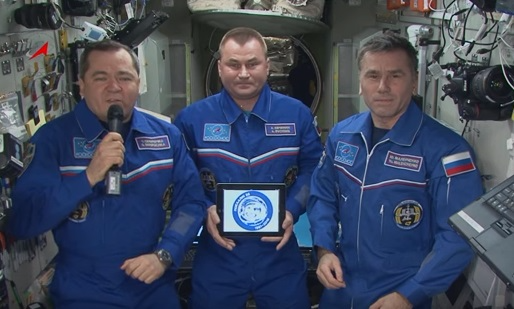 Выпускники Ставрополья получили видеообращение из космоса