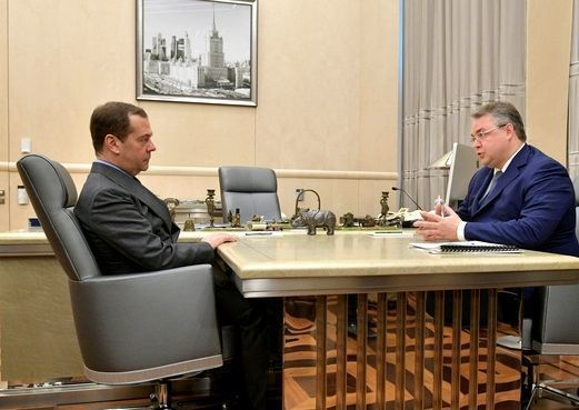 Владимиров рассказал премьер-министру России, каким видит будущее Ставрополья