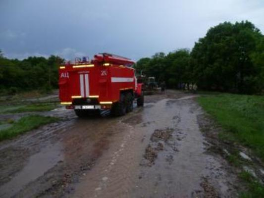 В Андроповском районе введен режим ЧС после подтопления 25 домов