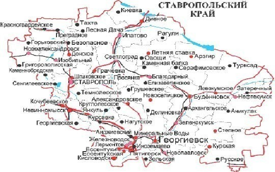 Студенты создали карту интересных маршрутов Ставрополья
