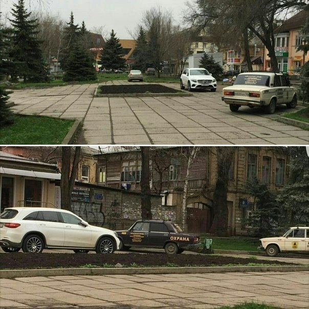 Парковки на тротуарах возмущают жителей Пятигорска