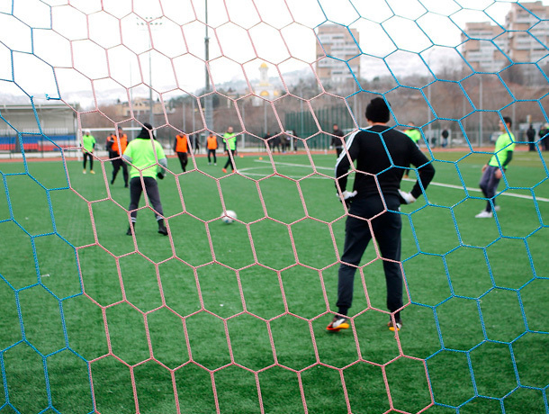 Игры любительской лиги по футболу стартовали в Кисловодске