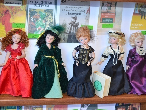 Потрясающей красоты кукол с ликами героинь мировой литературы показывают всем желающим в Ставрополе