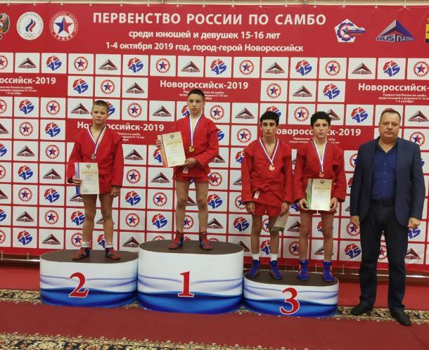 Юный самбист из Ставрополя выиграл Первенство России
