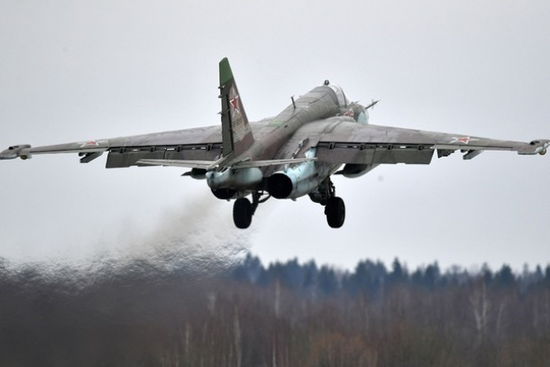 На Ставрополье потерпел крушение штурмовой самолет Су-25УБ