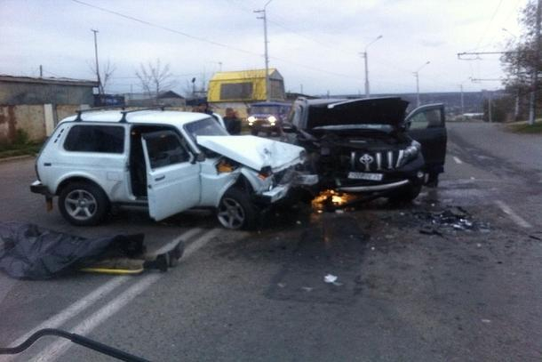 Пассажир «Нивы» погиб в ДТП в Ставрополе