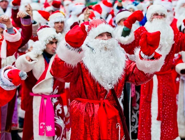 Деды Морозы перекроют движение в Пятигорске