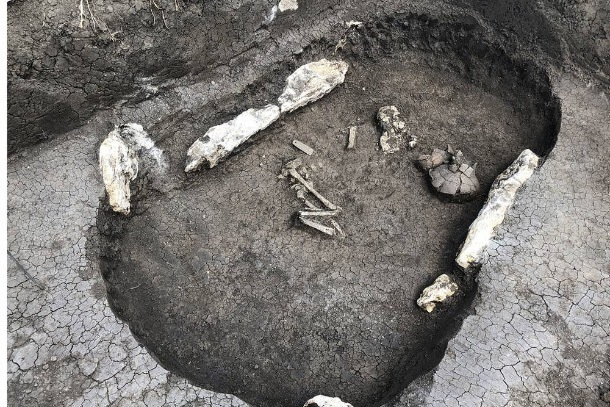 На окраине Ставрополя обнаружили древнее захоронение знатной женщины