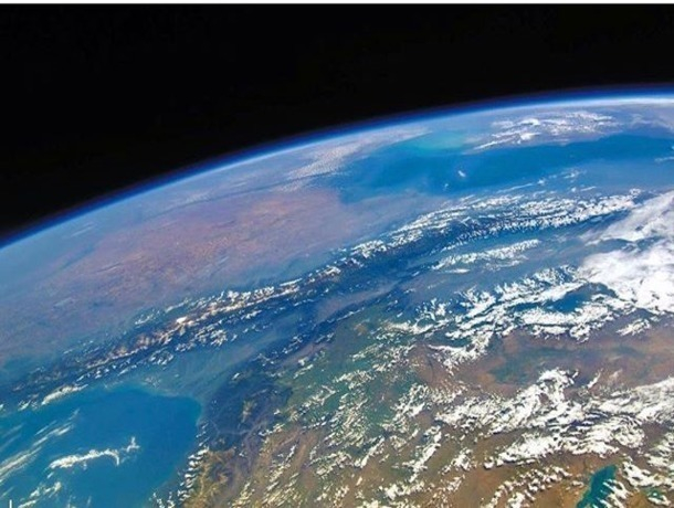 Впечатляющий вид на Ставрополье сфотографировал российский космонавт с высоты орбиты МКС