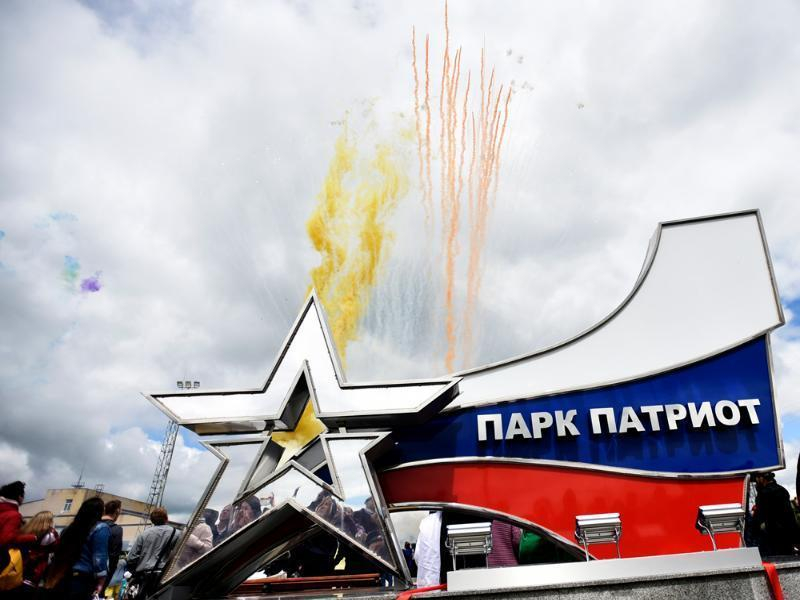 в Ставрополе открылся новый парк военной техники «Патриот»