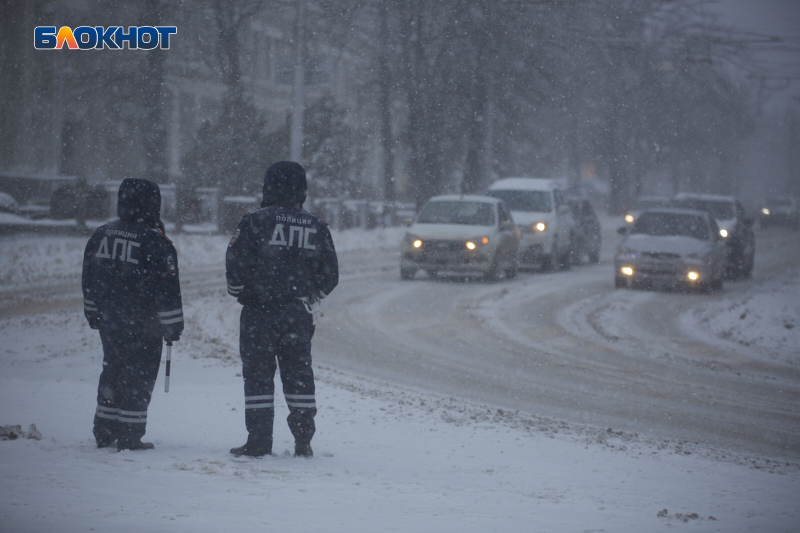Происшествия из-за снегопада прогнозирует МЧС Ставрополья