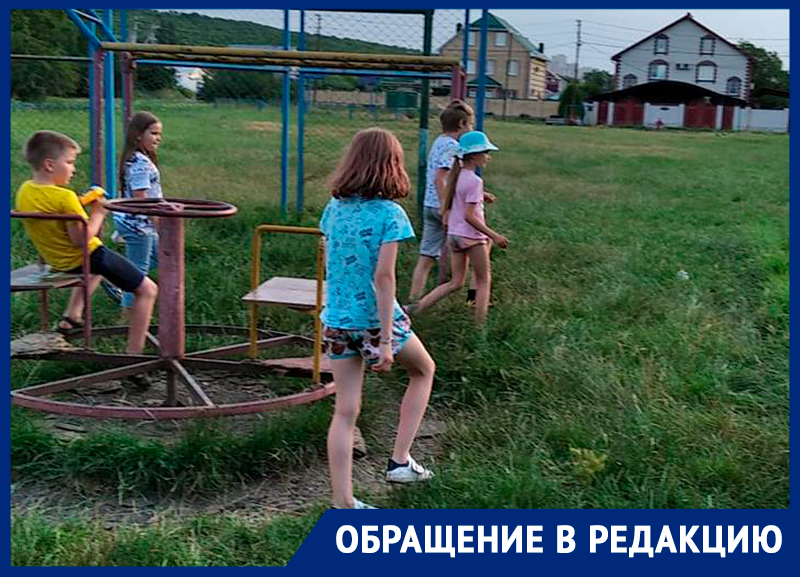 Клещи угрожают детям на игровой площадке в Ставрополе