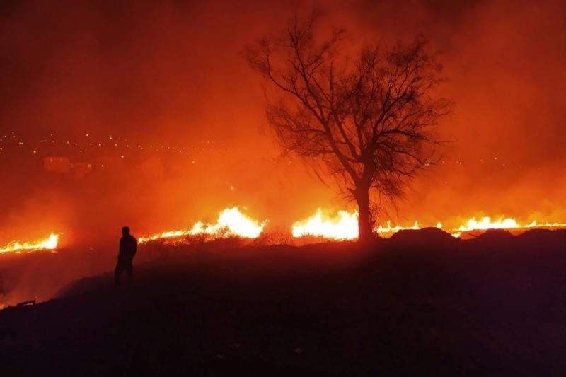 Масштабный пожар на улице Мира потряс ставропольчан