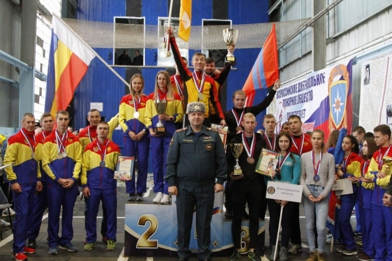 Ставропольцы выиграли соревнования по пожарно-спасательному спорту